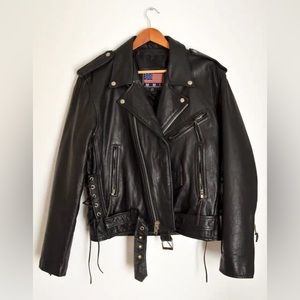 MMI Leather Jacket Size 46